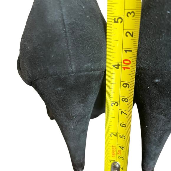 COACH Astrid Black Soft Suede High Heel Ankle Bootie Women’s Size 9‎ - Picture 10 of 12